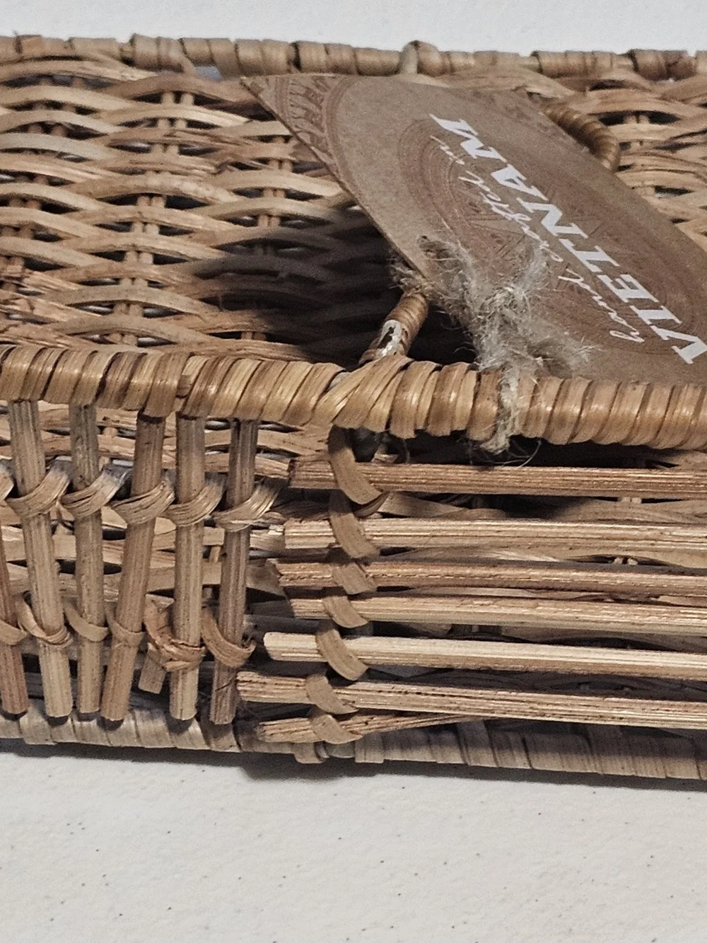 Handcrafted Vietnam Woven Rattan Napkin Holder